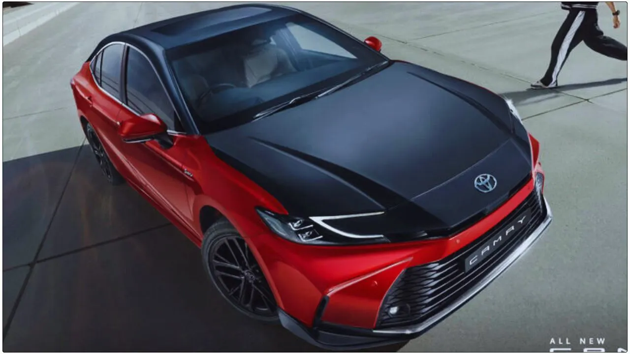 Toyota New Camry 2025 New-Gen Luxury Sedan with Hybrid Power, Smart Features, Mileage & Full Specs